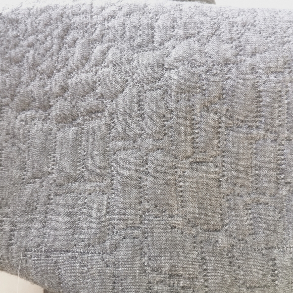 Mark. Dress Quilted Stretch Gray Metal Hook Accents Pull=On Size SP 4-6 - Picture 9 of 11